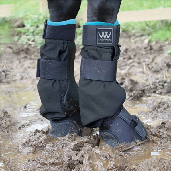 Woof Wear Schlammfieber Stiefel Wb0064 - Schwarz / Türkis